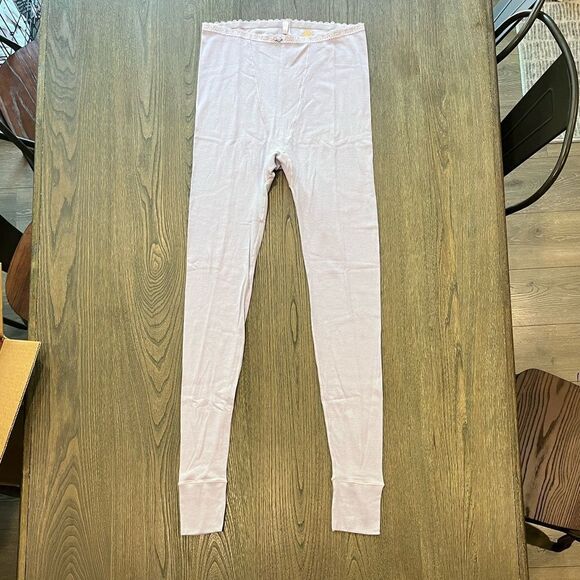 NWT Skims Lace Pointelle Leggings Lavender Size XL - Picture 1 of 8